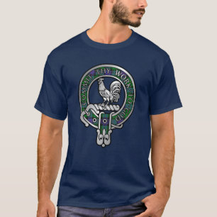 Clan Sinclair Crest & Hunting Tartan T-Shirt
