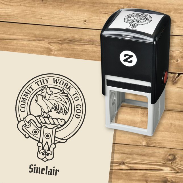 Clan Sinclair Crest Self-inking Stamp (Creator Uploaded)