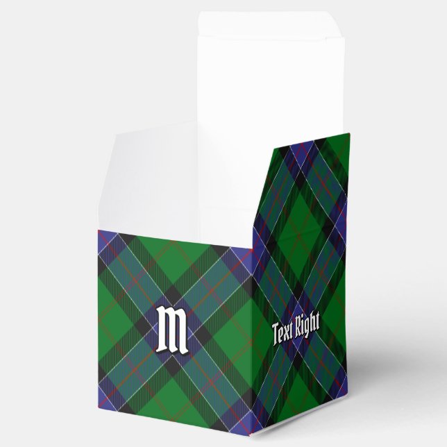 Clan Sinclair Hunting Tartan Favour Box (Opened)