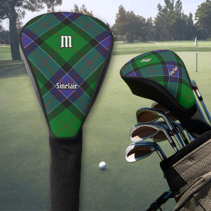 Clan Sinclair Hunting Tartan Golf Head Cover