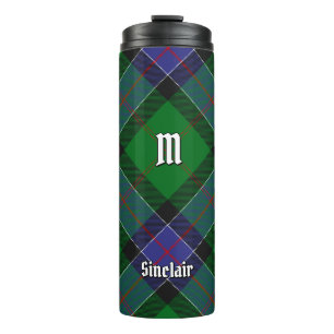 Clan Sinclair Hunting Tartan Thermal Tumbler