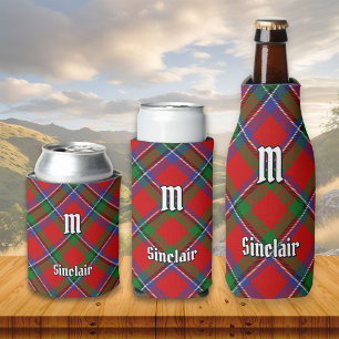 Clan Sinclair Tartan Can Cooler