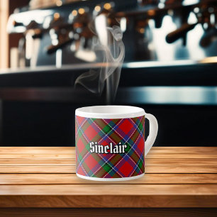 Clan Sinclair Tartan Espresso Cup