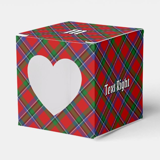 Clan Sinclair Tartan Favour Box (Front Side)