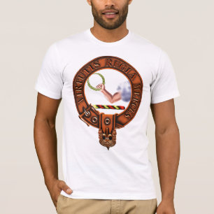 Clan Skene Family Crest and Targe T-Shirt