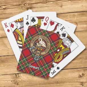 Clan Stewart Crest Playing Cards