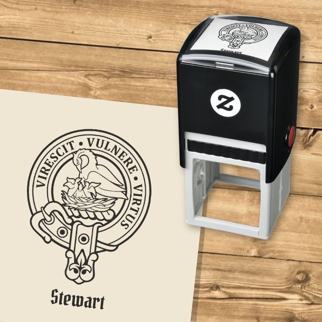 Clan Stewart Crest Self-inking Stamp (Creator Uploaded)