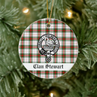 Clan Stewart Crest & Tartan Keepsake