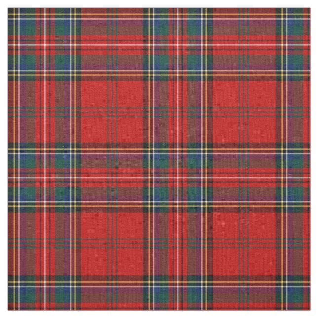 Clan Stewart of Appin Tartan Fabric (Swatch)