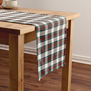 Clan Stewart Scottish Dress Tartan Short Table Runner