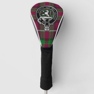 Clan Stewart   Stuart of Bute Crest & Tartan Golf Head Cover