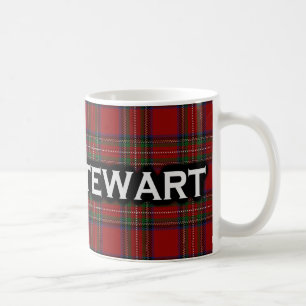 Clan Stewart Tartan Scottish Coffee Mug