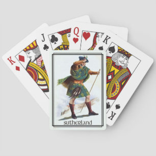 Clan Sutherland Classic Scotland Bicycle Deck Playing Cards