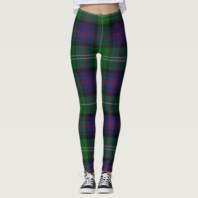 Clan Sutherland Tartan Leggings (Front)