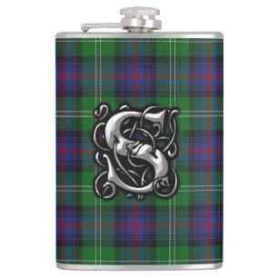 Clan Sutherland Tartan Old Scotland Flask