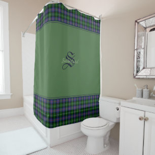 Clan Sutherland Tartan Shower Curtain