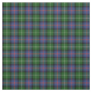 Clan Sutherland Tartan - small pattern Fabric
