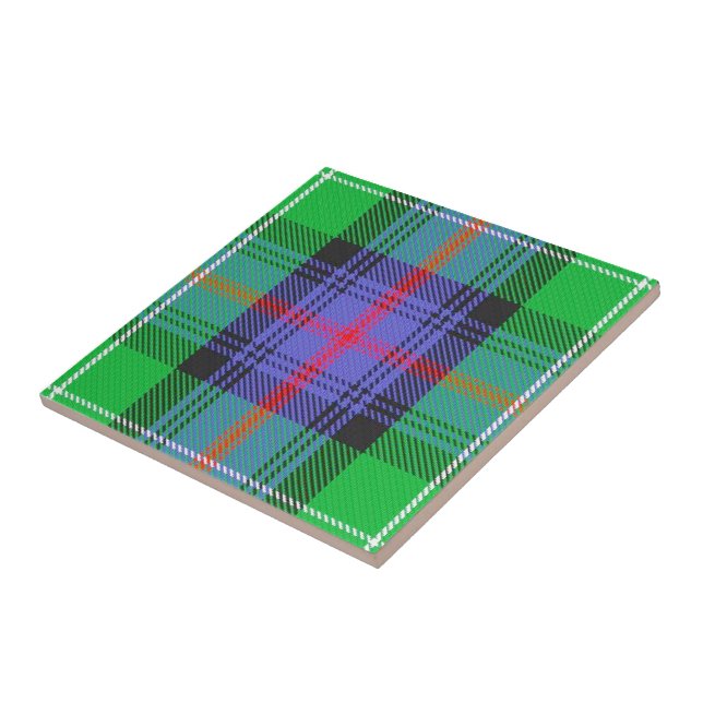 Clan Sutherland Tartan  Tile (Side)