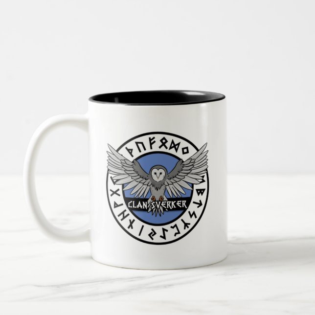 Clan Sverker Older Old School Mug (Left)