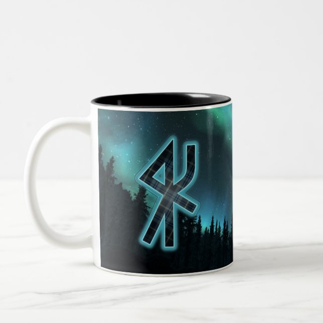 Clan Sverker "Segulljós" Bind Rune Mug (Left)