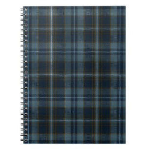 Clan Sverker Tartan Spiral Notebook