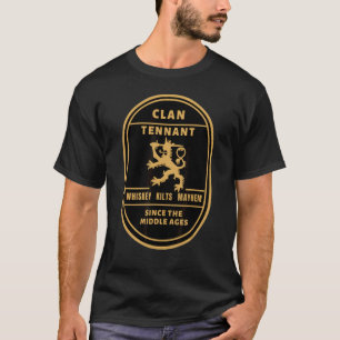 Clan Tennant Scottish Ancestry Highland Games T-Shirt