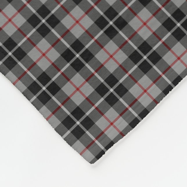 Clan Thompson Tartan Fleece Blanket (Corner)