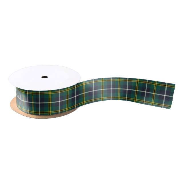Clan Turnbull Hunting Tartan Scottish Plaid Satin Ribbon (Spool)