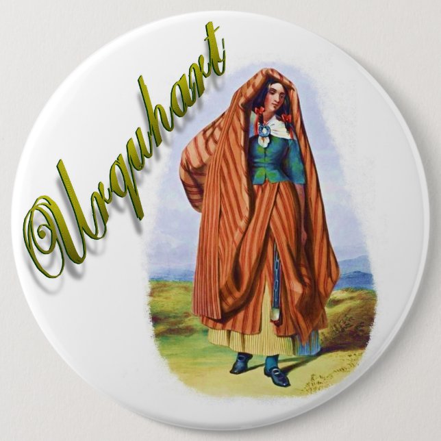Clan Urquhart Scottish Dream Button (Front)