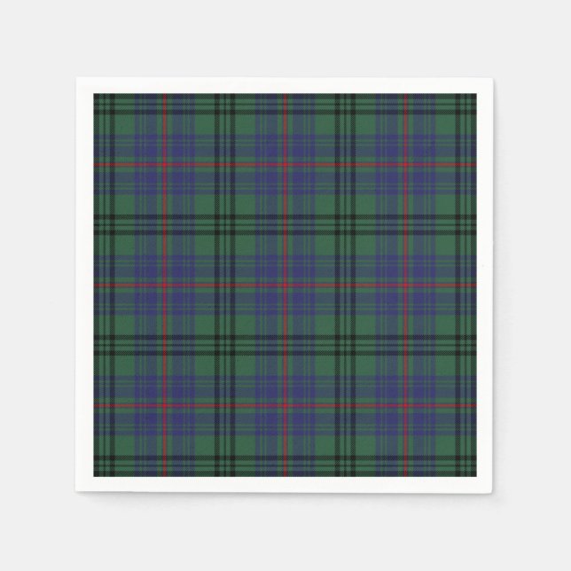 Clan Walker Tartan Napkin (Front)