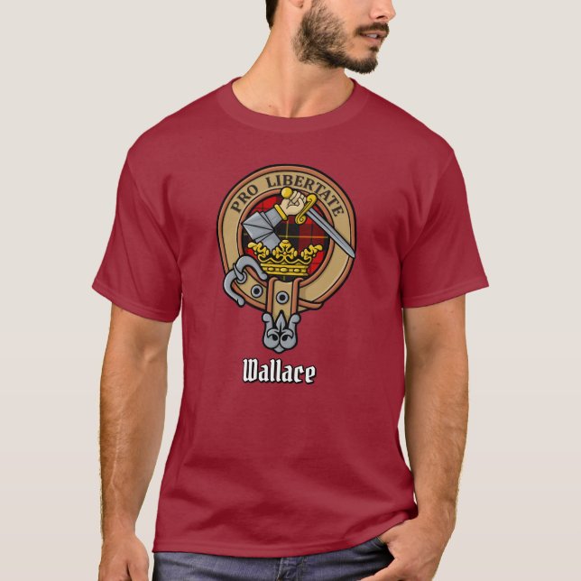 Clan Wallace Crest T-Shirt (Front)