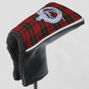 Clan Wallace Crest & Tartan Golf Head Cover