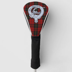 Clan Wallace Crest & Tartan Golf Head Cover