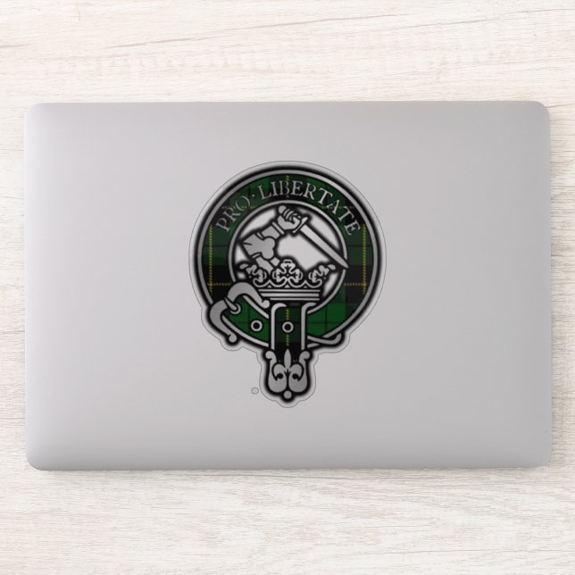 Clan Wallace Hunting Tartan Crest (Computer)