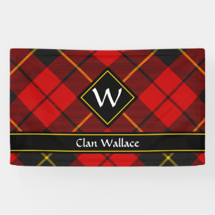 Clan Wallace Tartan Banner