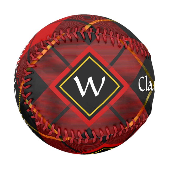 Clan Wallace Tartan Baseball (Front Left)