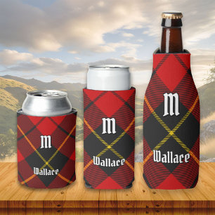 Clan Wallace Tartan Can Cooler