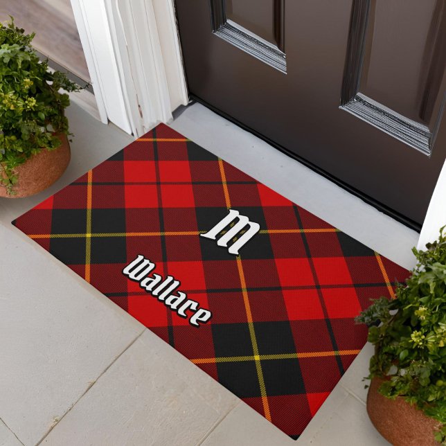 Clan Wallace Tartan Doormat (Creator Uploaded)