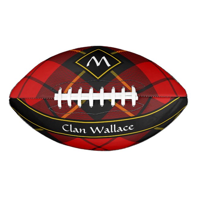 Clan Wallace Tartan Football (Front)
