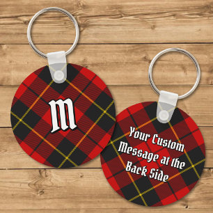 Clan Wallace Tartan Keychain