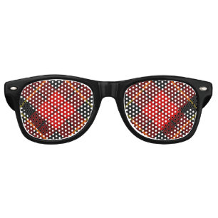 Clan Wallace Tartan Retro Sunglasses