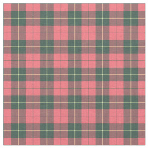 Clan Wallace Weathered Tartan Fabric