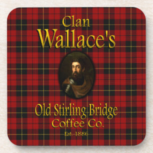 Clan Wallace's Old Stirling Bridge Coffee Co. Coaster