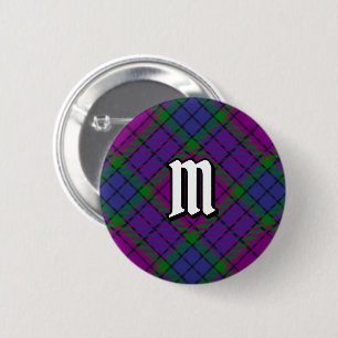 Clan Wardlaw Tartan 6 Cm Round Badge