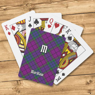 Clan Wardlaw Tartan Playing Cards