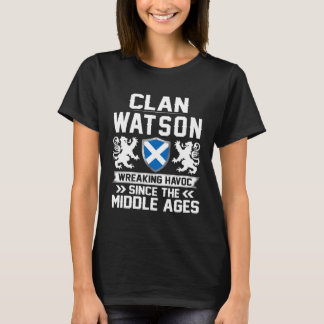 Clan WATSON scottish family scotland mothers day f T-Shirt