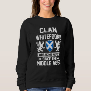 Clan Whitefoord Scottish Family Clan Scotland Wrea Sweatshirt