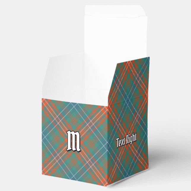 Clan Wilson Ancient Tartan Favour Box (Opened)