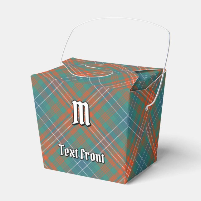 Clan Wilson Ancient Tartan Favour Box (Front Side)