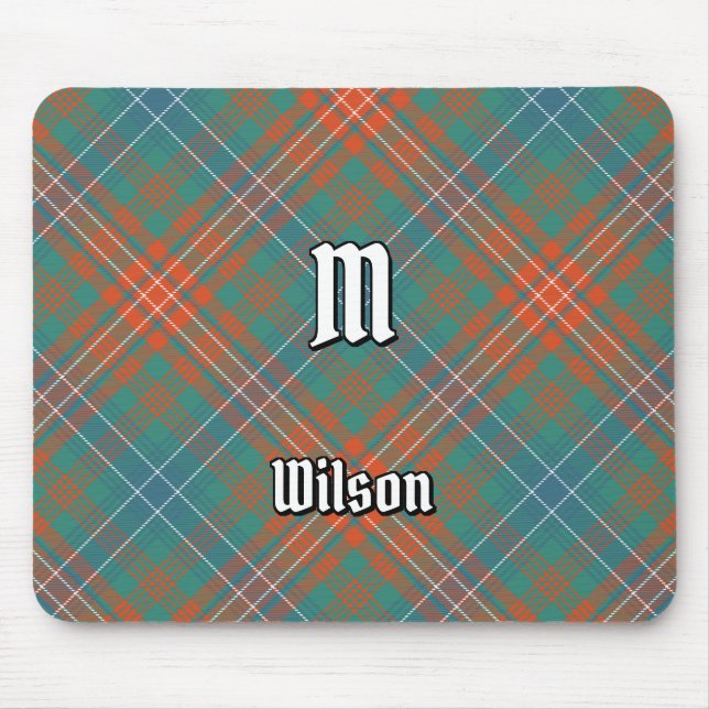 Clan Wilson Ancient Tartan Mouse Pad (Front)